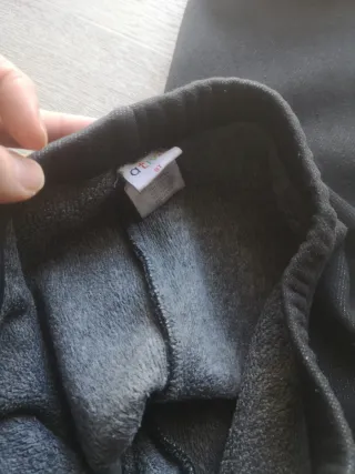 Pantaloni felpati bambina 8 anni