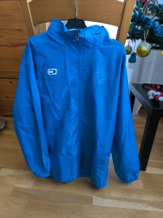 Cortavientos azul talla S