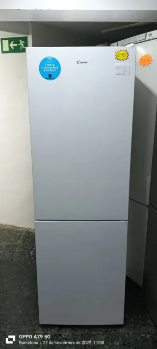 NEVERA COMBI CANDY NO FROST ENERGÍA A+