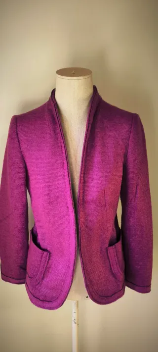 Blazer Fucsia Zara Talla S