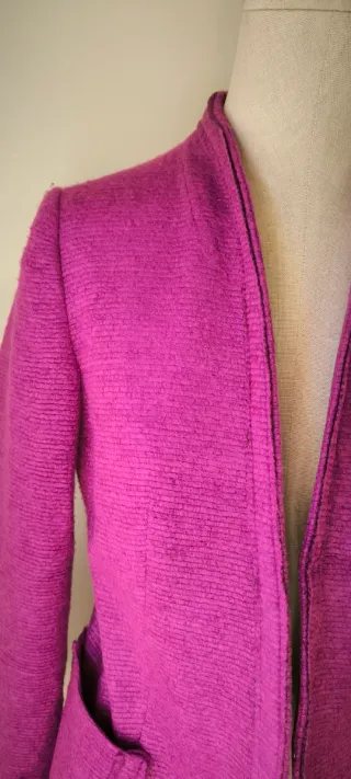 Blazer Fucsia Zara Talla S