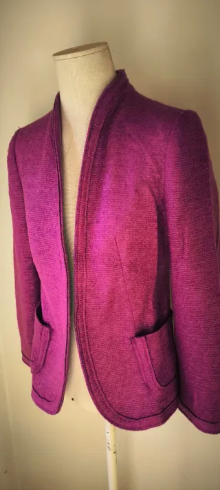 Blazer Fucsia Zara Talla S