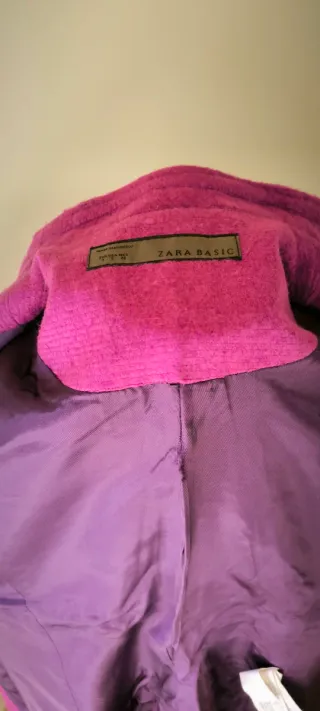 Blazer Fucsia Zara Talla S