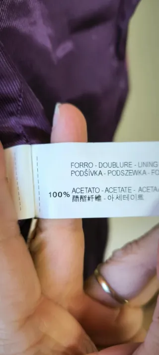 Blazer Fucsia Zara Talla S