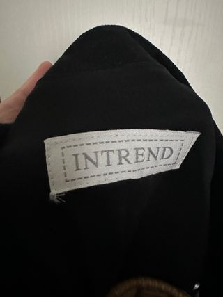 Blazer Intrend Max Mara lana vergine nero