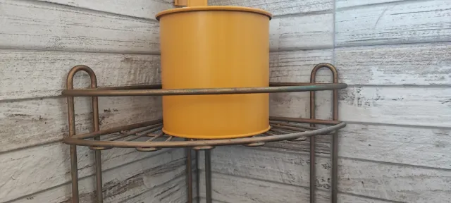 Estantería esquinera vintage metal multifuncional