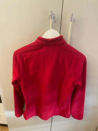 Forro polar Quechua fucsia talla S