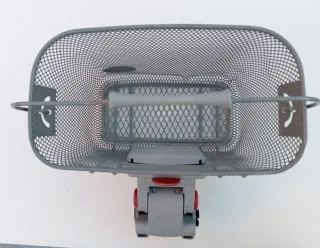 Cesta Bicicleta Decathlon Gris