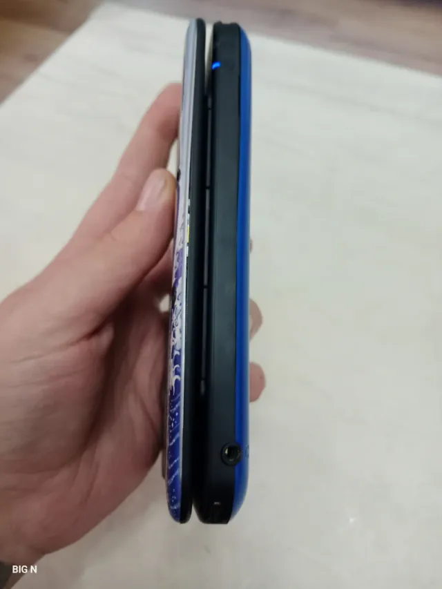 Nintendo 3DS XL Diseño Ola+cargador+lapiz