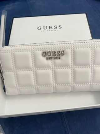 Conjunto Bolso y Cartera Guess Blanco Nuevo