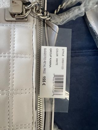 Conjunto Bolso y Cartera Guess Blanco Nuevo