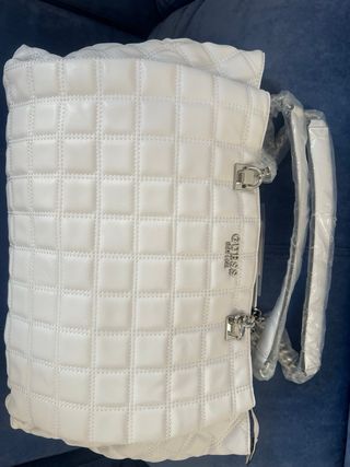 Conjunto Bolso y Cartera Guess Blanco Nuevo