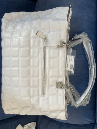 Conjunto Bolso y Cartera Guess Blanco Nuevo