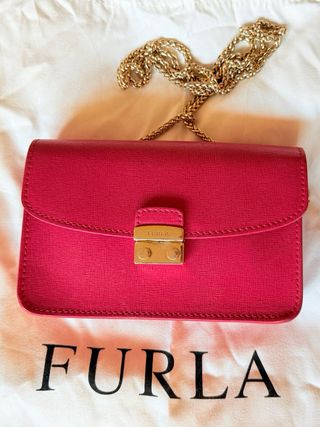 Bolso Furla rosa