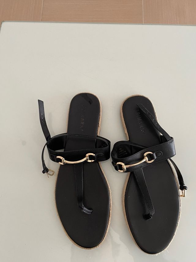 Sandalias Primark Negras Talla 41
