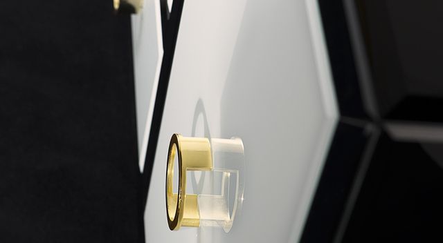 Aparador moderno bianco e nero