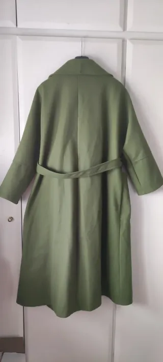 Abrigo verde mujer