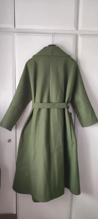 Abrigo verde mujer