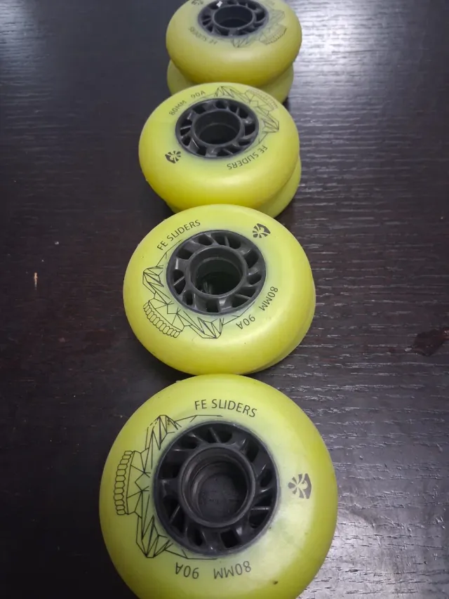 Ruedas Patines FE SLIDERS 80mm 90A