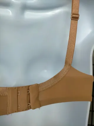 Sujetador Dim 85B Push Up Aros Beige