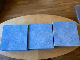 Baldosas Gres Azules Jaspeadas, 30.5x30.5 cm