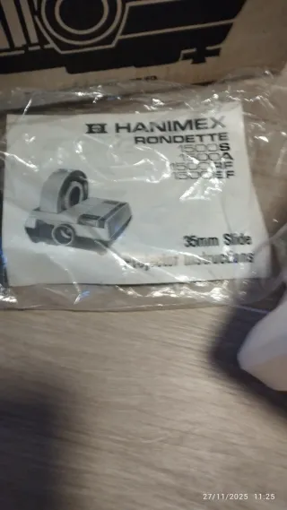 Proyector Diapositivas Hanimex Rondette 1000 MF