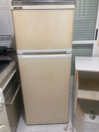 Nevera Zanussi y armario