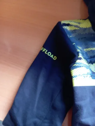 Sudadera chico azul y verde