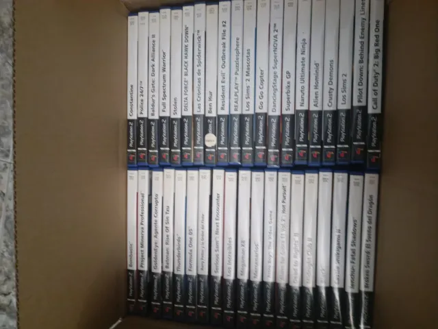 Colección Videojuegos PS2 (PlayStation 2)