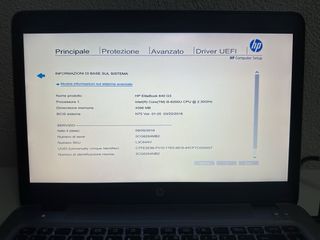 Portátil HP EliteBook 840 G3 i5-6300U 4GB 500GB Windows 11