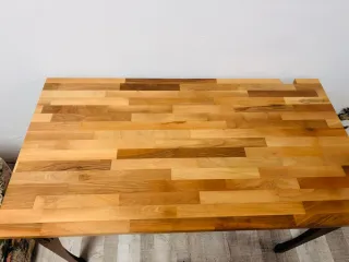 Mesa madera y metal