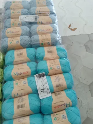 Ovillos de algodón Melissa Platinum Cotto