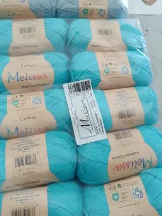 Ovillos de algodón Melissa Platinum Cotto