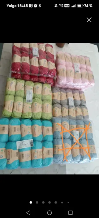 Ovillos de algodón Melissa Platinum Cotto