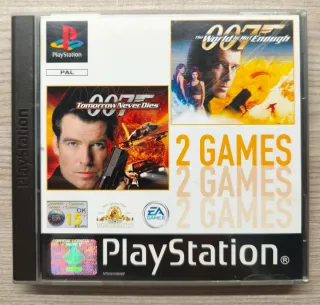 Compilation 2 Giochi 007 PlayStation 1 PAL Complet