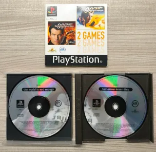Compilation 2 Giochi 007 PlayStation 1 PAL Complet
