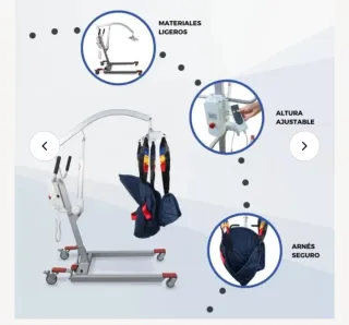 Grúa eléctrica geriátrica