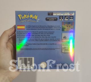 Caja IRIDISCENTE Pokémon Edición Cristal