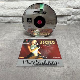 Tomb Raider II PS1 CD + Manual Platinum FRA