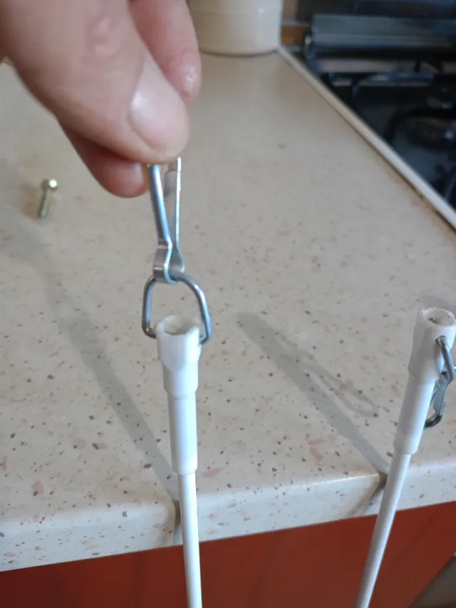 Tiradores para cortinas brancos