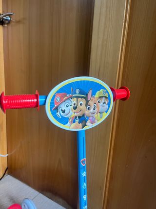 Patinete Patrulla Canina 3 ruedas