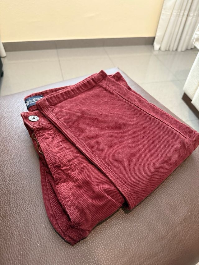 Pantalones de pana Zara 44
