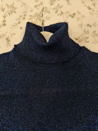 Vestido midi punto Zara