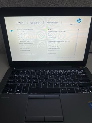 HP EliteBook 820 G2 i5-5300U 8GB 240SSD 12,5”