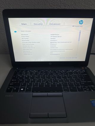 HP EliteBook 820 G2 i5-5300U 8GB 240SSD 12,5”