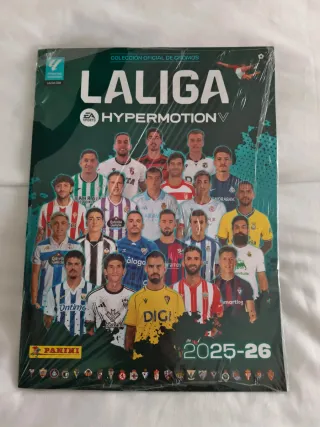 Álbum LaLiga Hypermotion V 2025-26 (sin cromos)