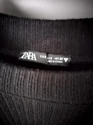 Vestido punto Zara Talla S