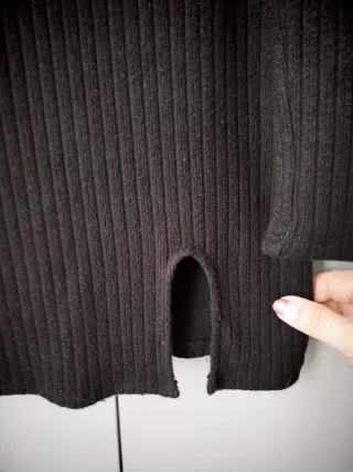 Vestido punto Zara Talla S