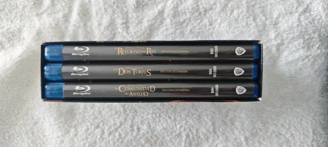 Blu-ray El Señor de los Anillos Edición Extendida