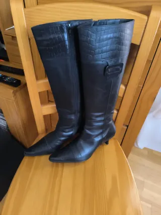 Botas altas negras mujer talla 41
